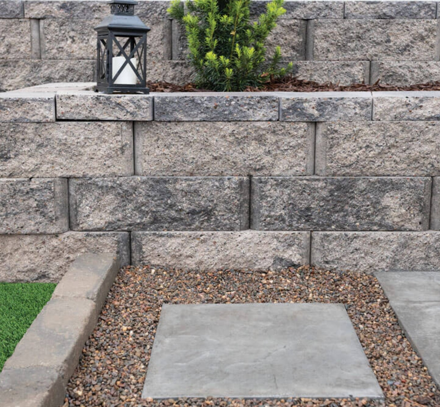 Retaining Wall- Decorative Concrete Block