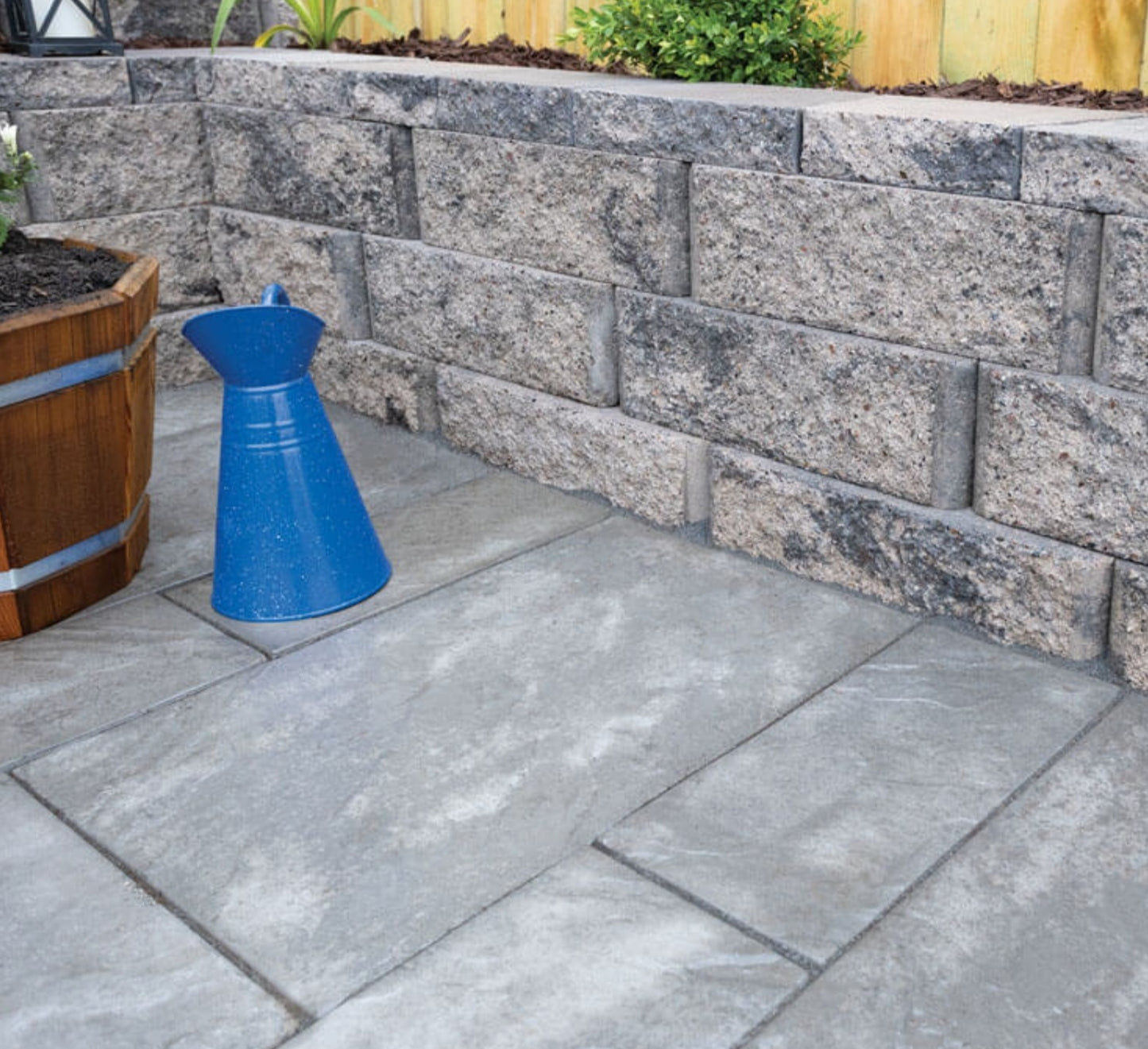 Retaining Wall- Decorative Concrete Block