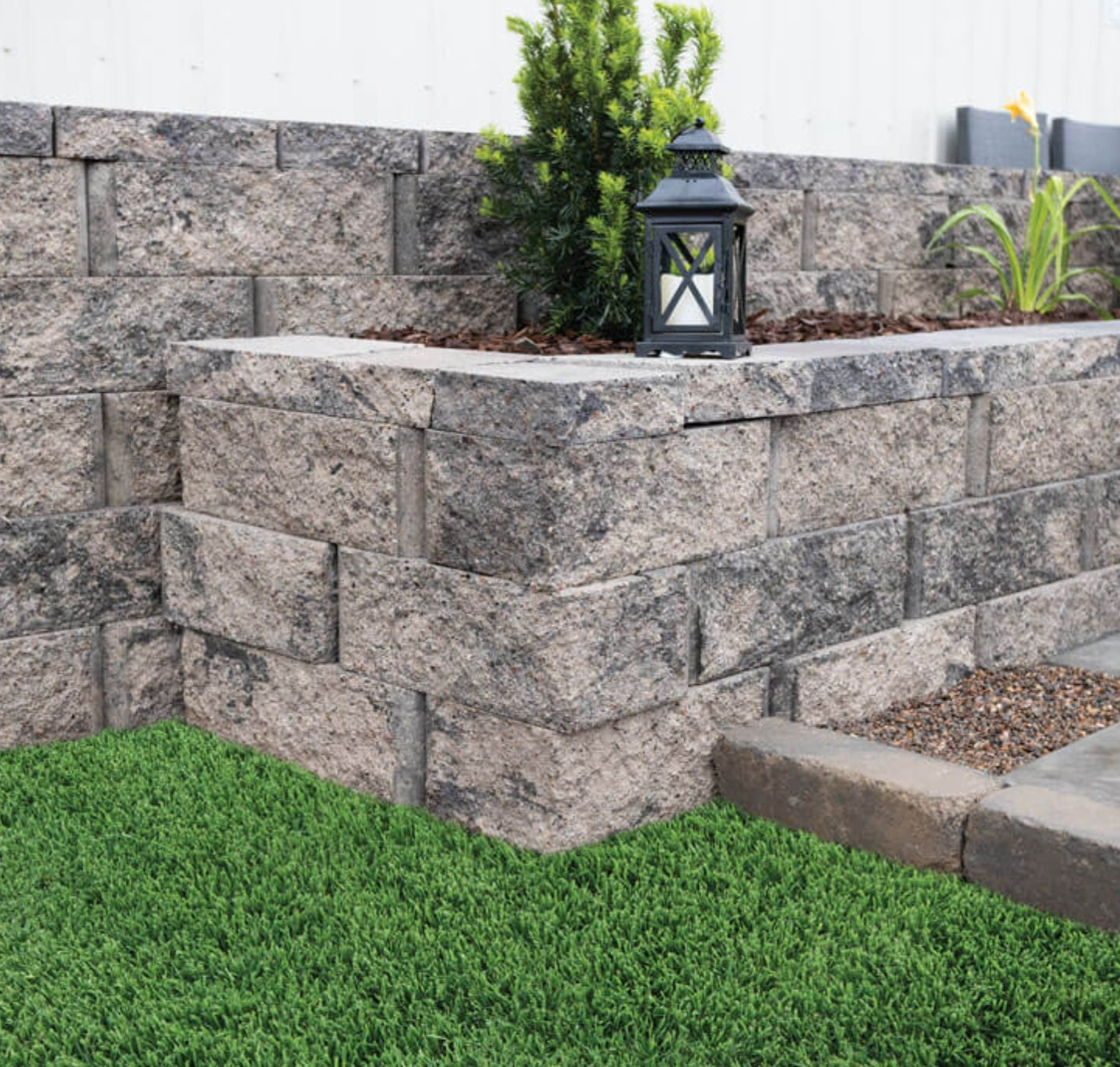 Retaining Wall- Decorative Concrete Block